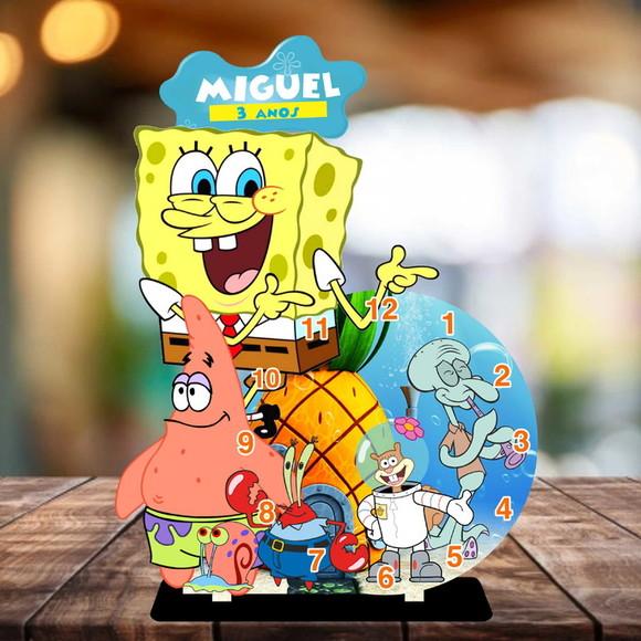 25 Centros de Mesa Bob Esponja