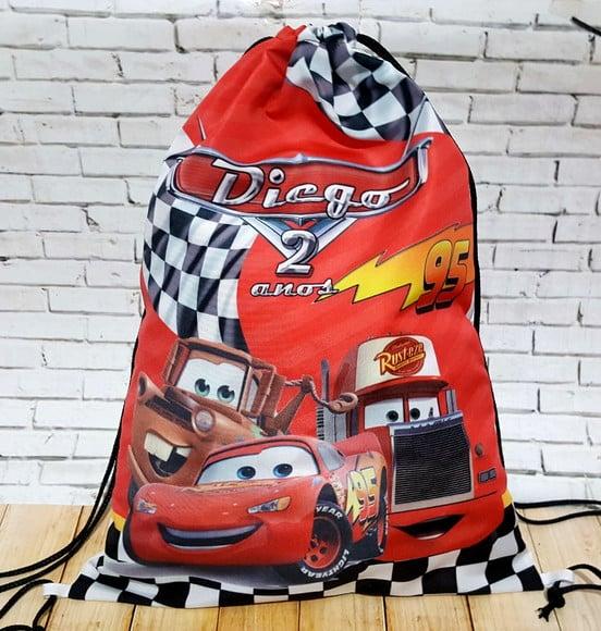 10 Mochila Carros - Grande