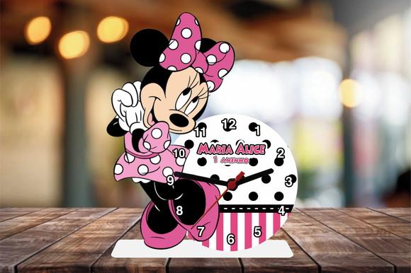 10 Centros de Mesa Minnie Rosa