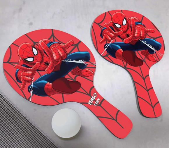 10 Raquetes Ping Pong Homem Aranha