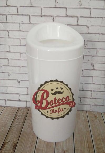 Porta Cerveja 600ml Personalizado Frente e Verso