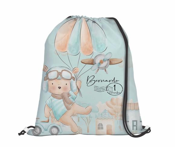 10 Mochilas o Tempo Voa Azul- Grande