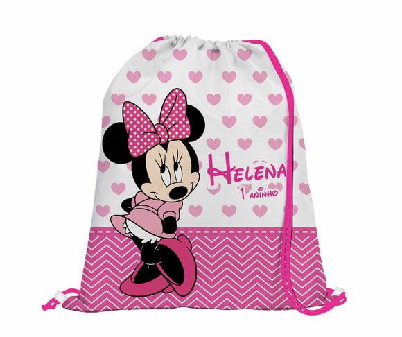 10 Mochila Minnie Rosa - Grande