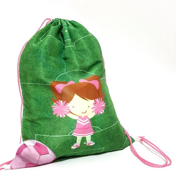 10 Mochila Futebol Menina - Grande