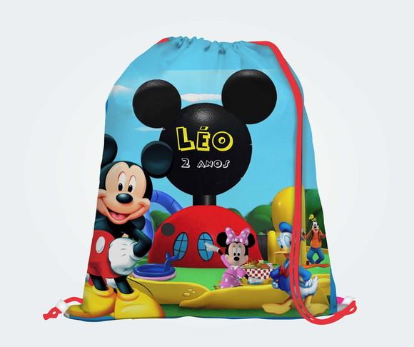 10 Mochilas Casa do Mickey- Grande