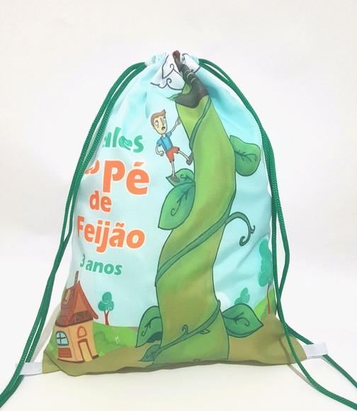 10 Mochila João e o Pé de Feijão - Grande