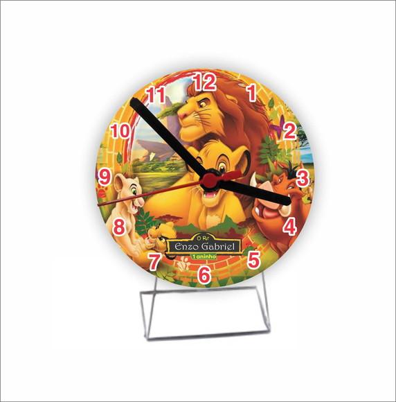 10 Relógios de Mesa Rei Leão