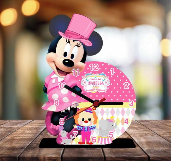 10 Centros de Mesa Circo da Minnie Rosa