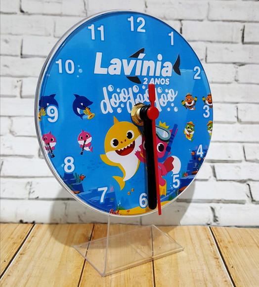 10 Relógios de Mesa Baby Shark