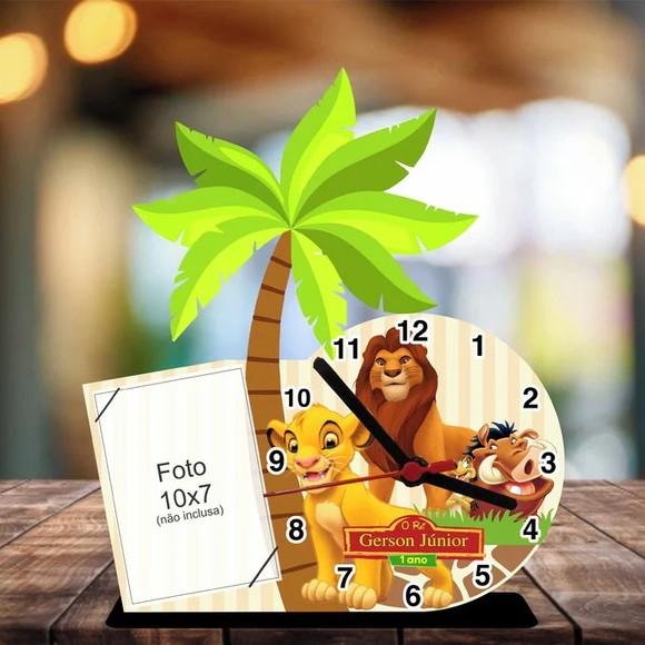 15 Centros de Mesa Rei Leão com Foto