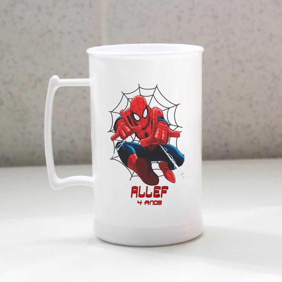 10 Caneca Homem Aranha 300ml