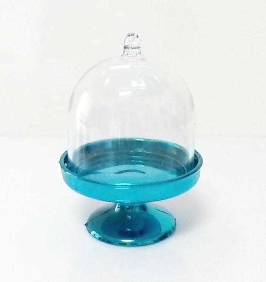 Mini cúpula metalizada Azul