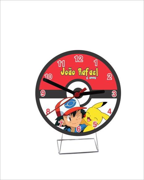 10 Relógios de Mesa Pokémon