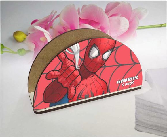 Porta Guardanapo Homem Aranha