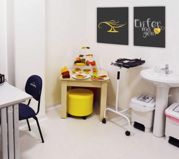 Quadro Enfermagem Decorativo
