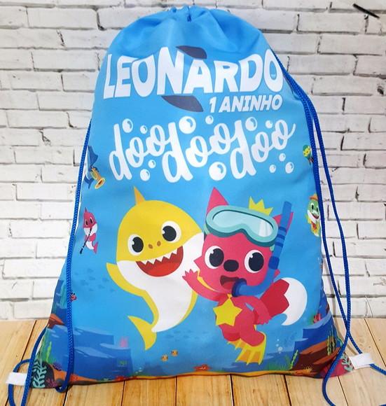 10 Mochila Baby Shark - Grande