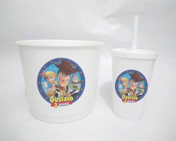 10 Kit Cinema Toy Story 4 - Impressão Direta