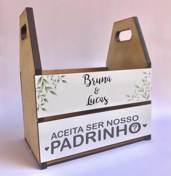 Kit Convite Padrinhos Individual