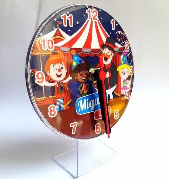 Relógio Mesa Circo do Bita