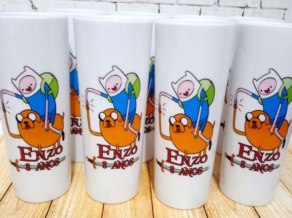 10 Copos Long Drink Hora de Aventura