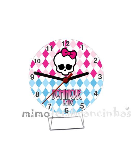 10 Relógios de Mesa Monster High
