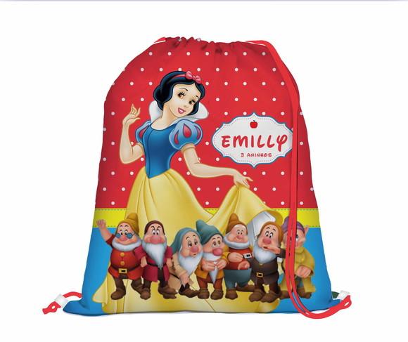 25 Mochilas Branca de Neve