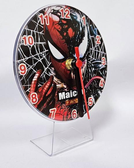 10 Relógios de Mesa Homem Aranha