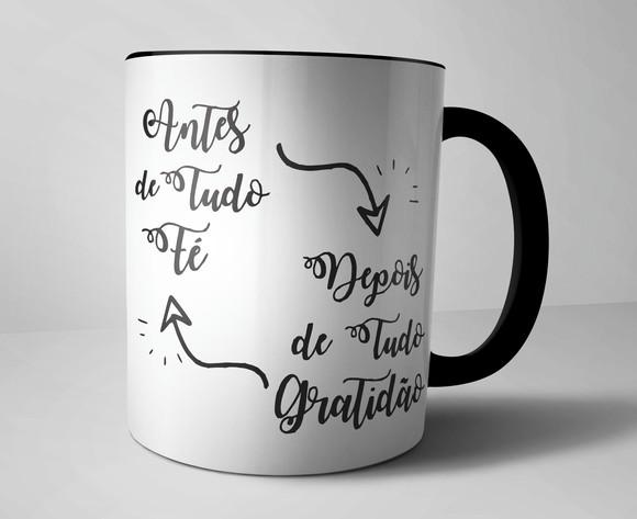 Caneca Gratidão - Porcelana
