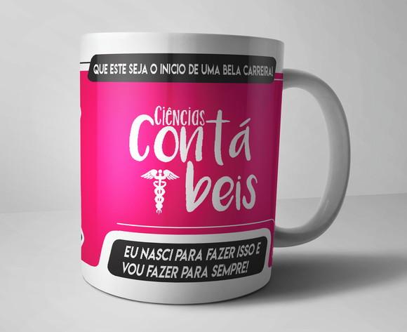 Caneca Ciências Contábeis - Porcelana