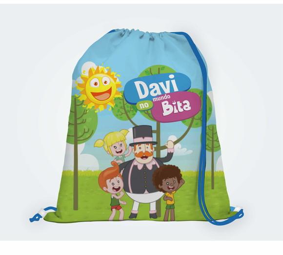 10 Mochila Mundo Bita Personalizada