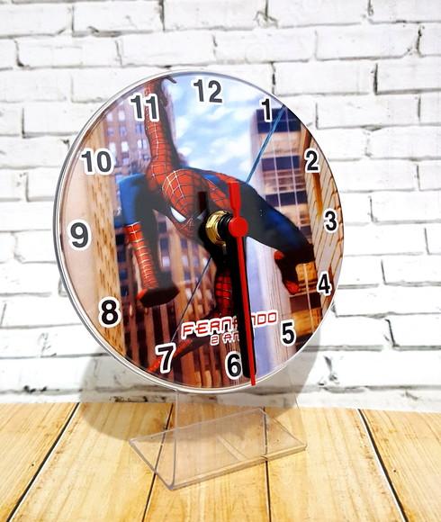 10 Relógios de Mesa Homem Aranha