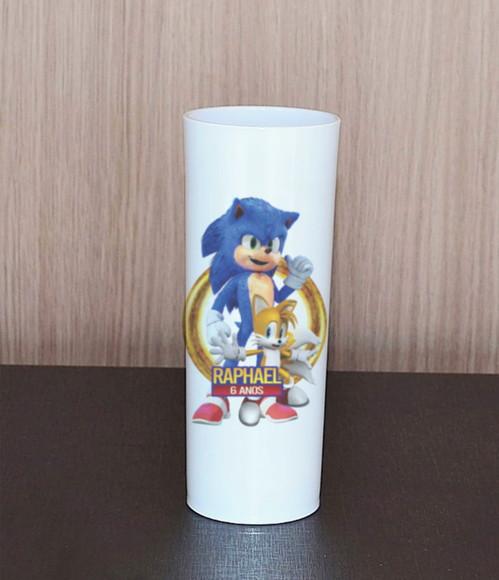Copo Canudo Sonic