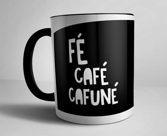 Caneca Fé, Café, Cafuné