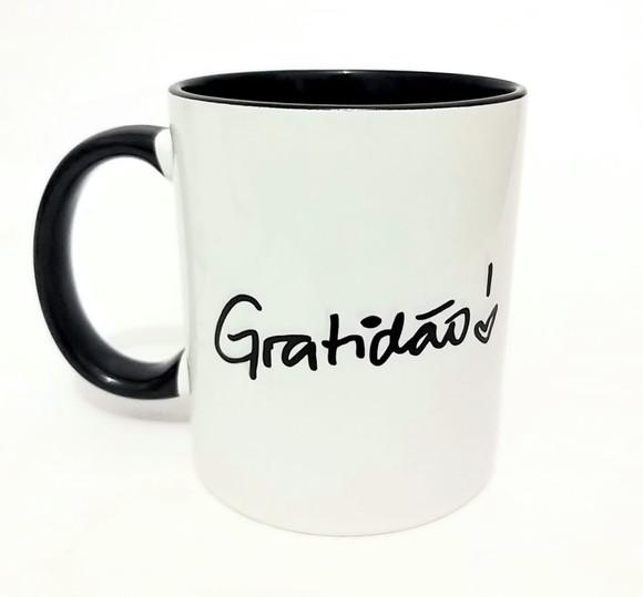 Caneca Gratidão - Porcelana