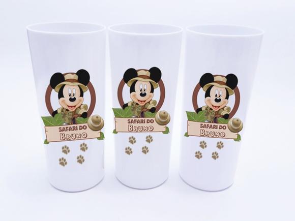 10 Copos Long Drink Mickey Safari