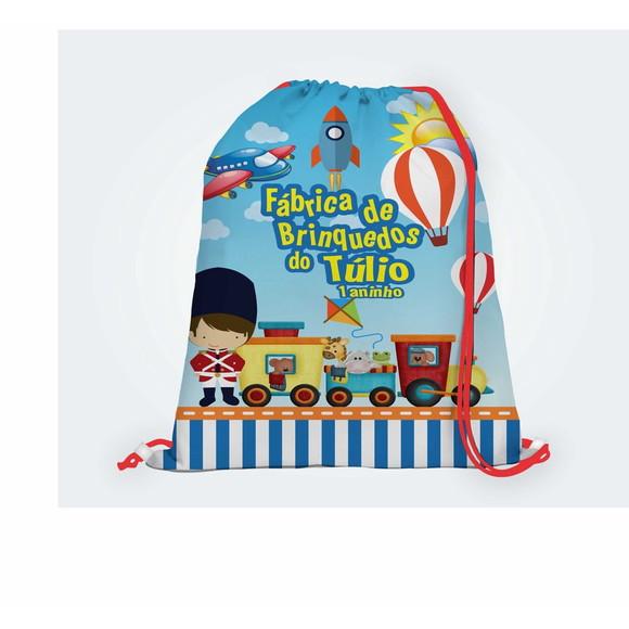 10 Mochilas Fábrica de Brinquedos- Grande