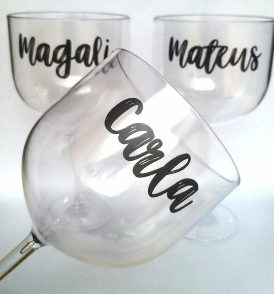 Taça Gin Acrilica Personalização Especial