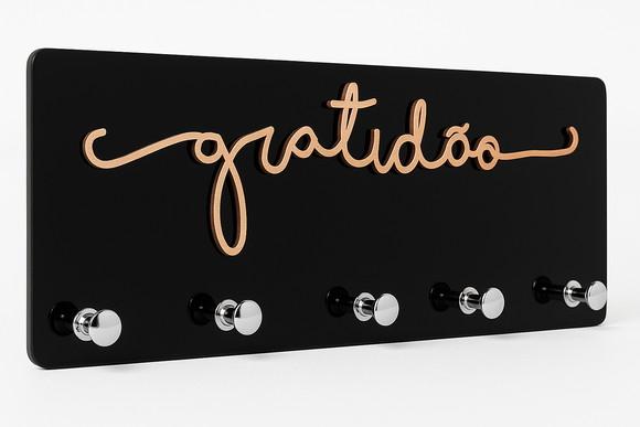 Porta Chaves “Gratidão a Deus”