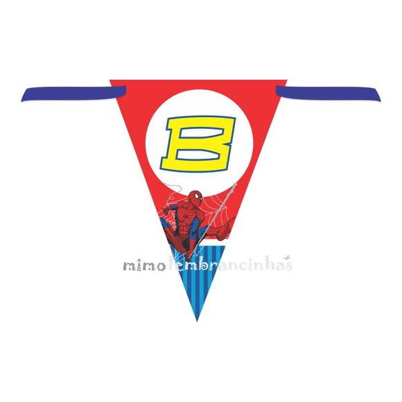 Bandeirola Homem Aranha