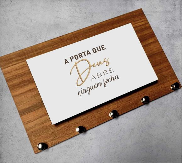 Porta Chaves a Porta Que Deus Abre - Madeirado