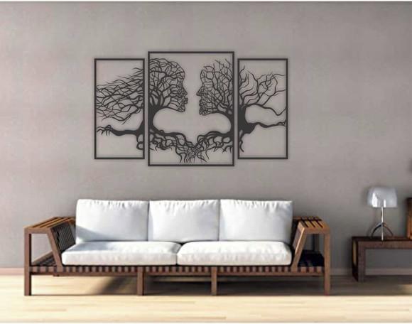 Quadro Arvore Rosto