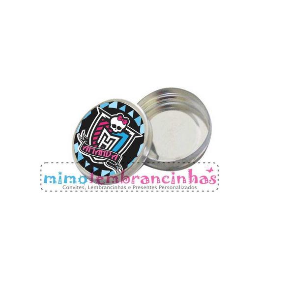 Rótulo Latinha Monster High