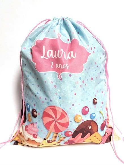 10 Mochilas Confeitaria - Grande