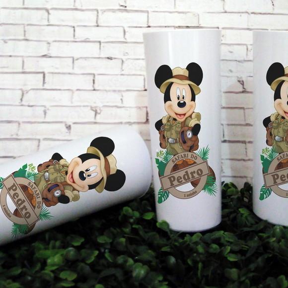 15 Copos Long Drink Mickey Safari