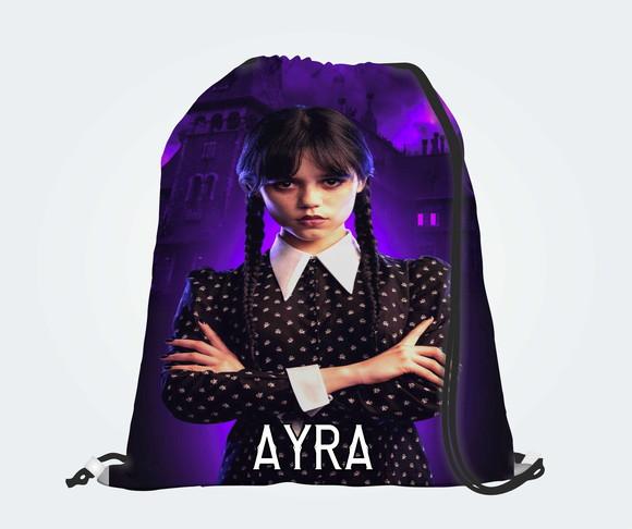 10 Mochilas Wandinha - Grande