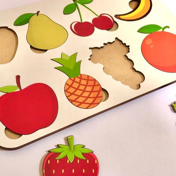 Jogo Encaixe Frutas