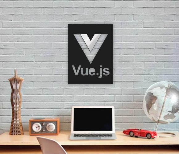 Quadro Vue.js Trio De Quadros