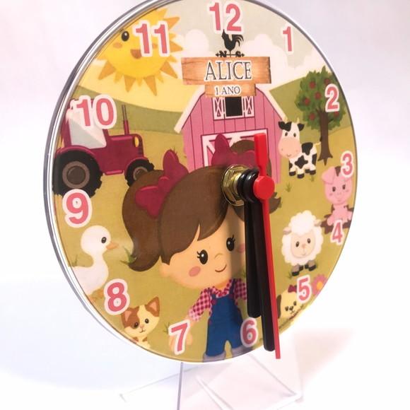 10 Relógios de Mesa Fazendinha