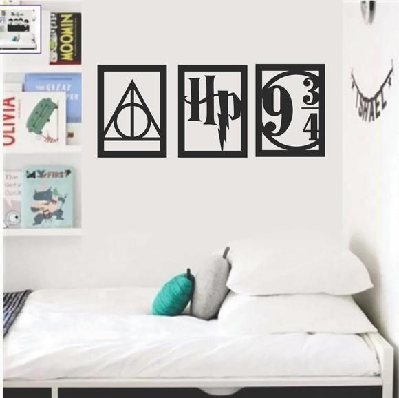 Quadro Trio Harry Potter