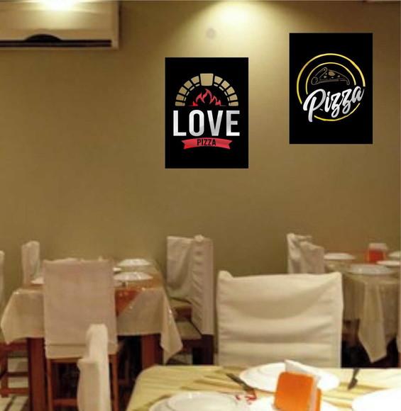 Quadro Pizzaria Duo